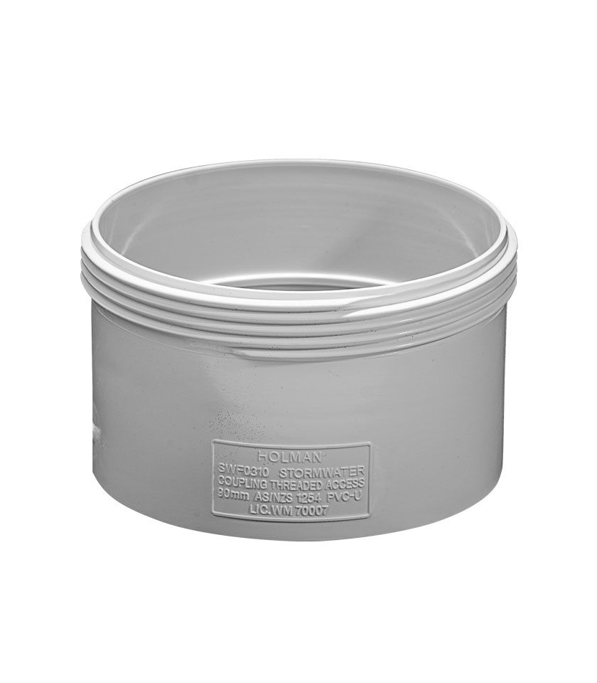 Coupling SW 90mm Threaded (Longer Base)