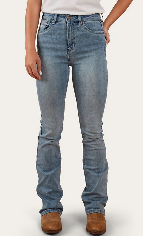 Penny Womens High Rise Bootleg Jean