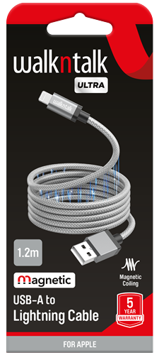 Ultra Mag USB-A to Lightning Cable 1.2m