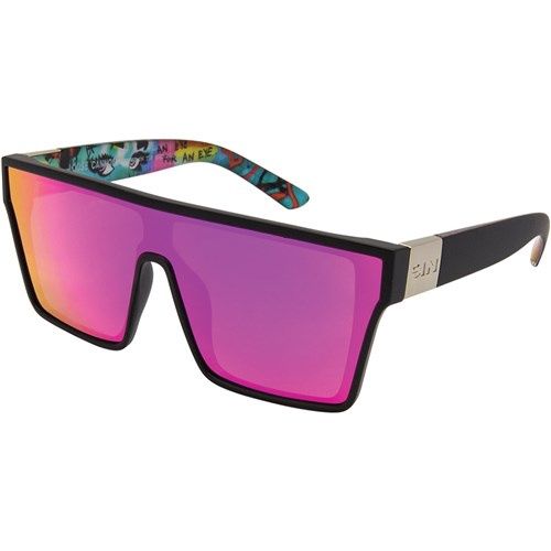 XCL LOOSE CANNON Black Pink Sunglasses