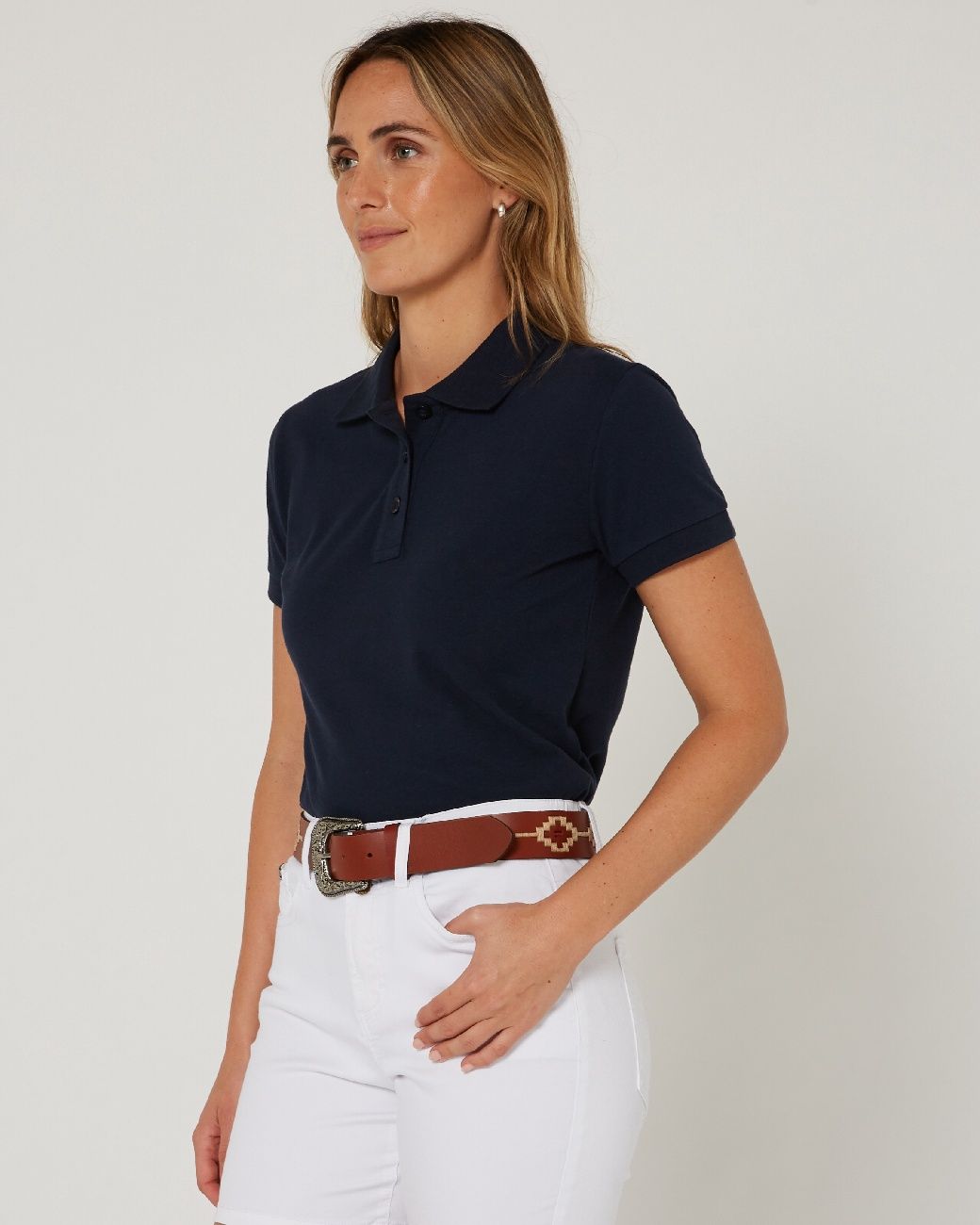 Pilbara Women's Classic Polo / French Navy, size: 14