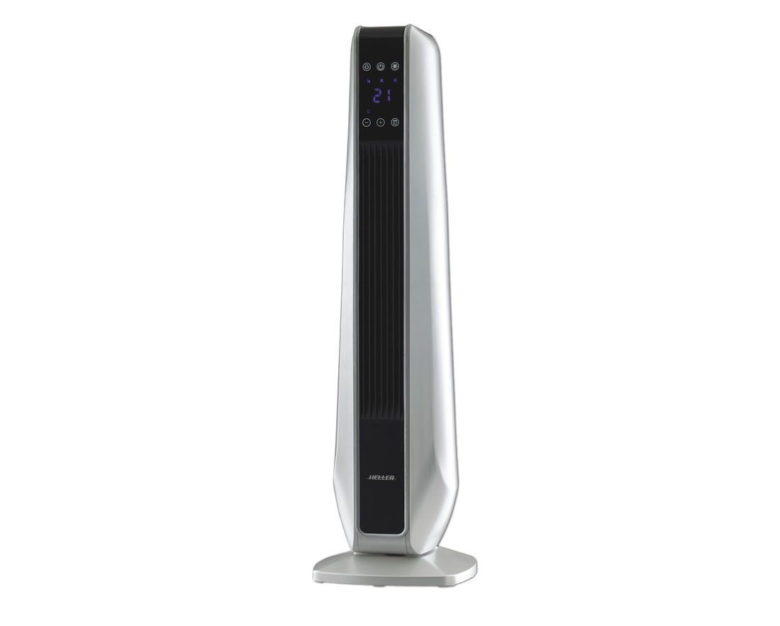 Heller 2400W Ceramic Tower Heater with LED Display