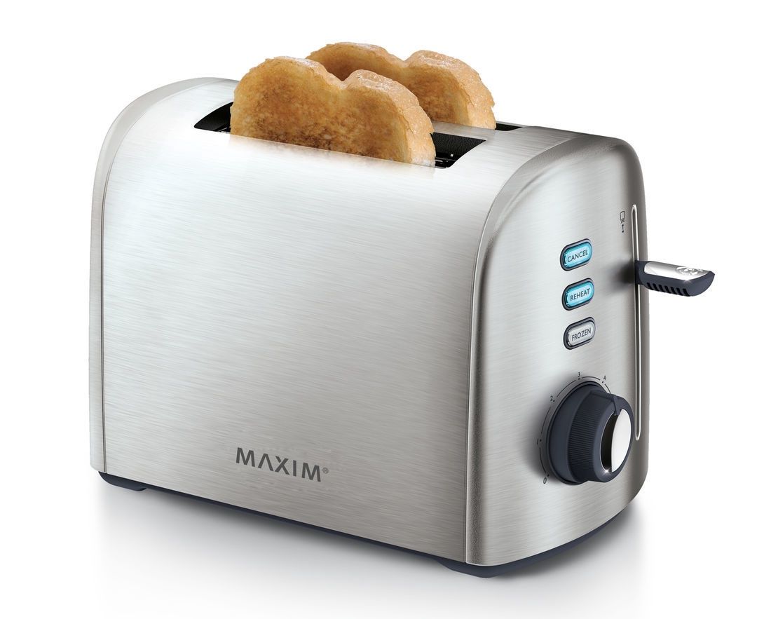 Maxim 2 Slice Automatic Stainless Steel Toaster