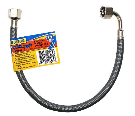 Flexi-Tuff Lead-free Bent Tail Water Connector 450mm