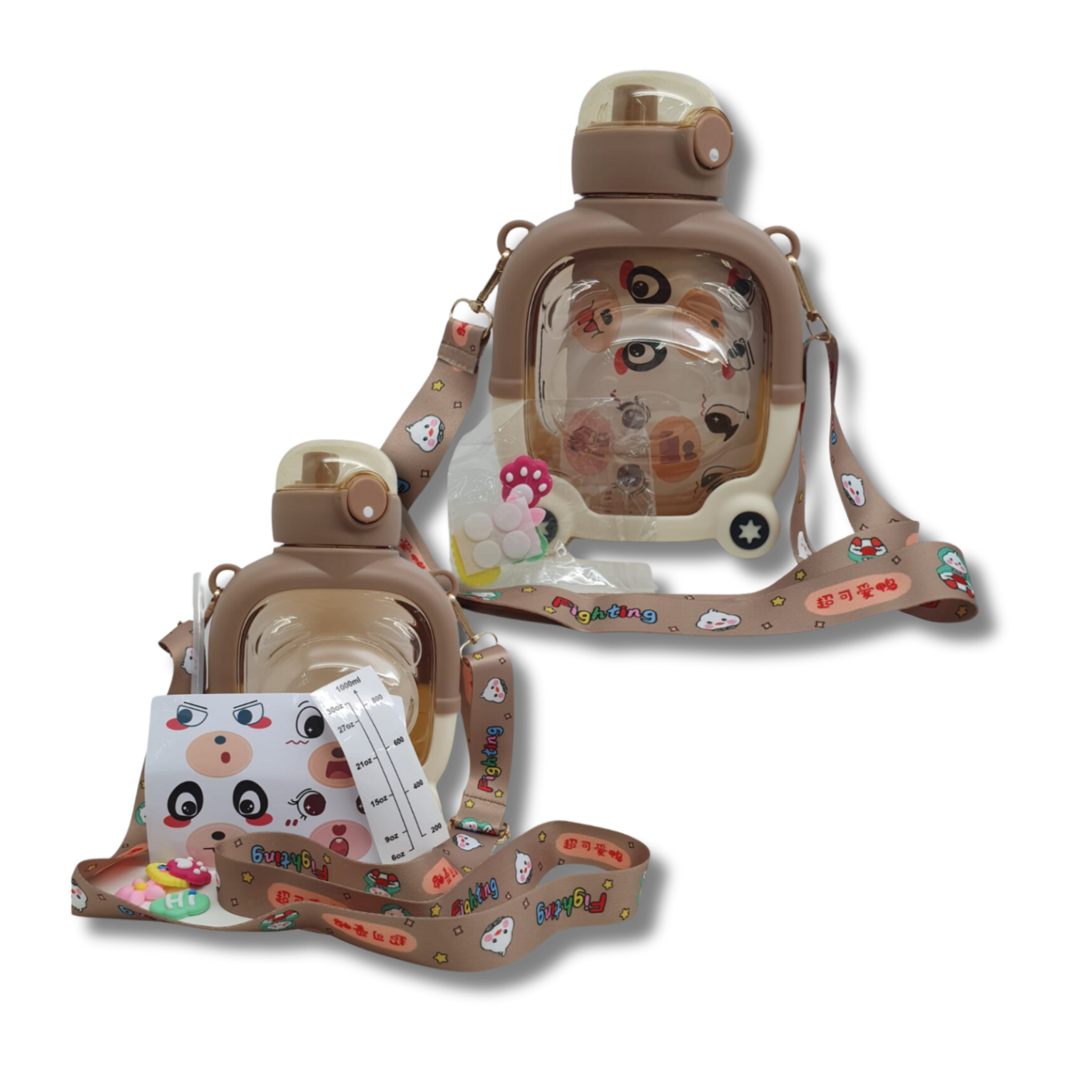Kawaii Cow DIY Water Bottle