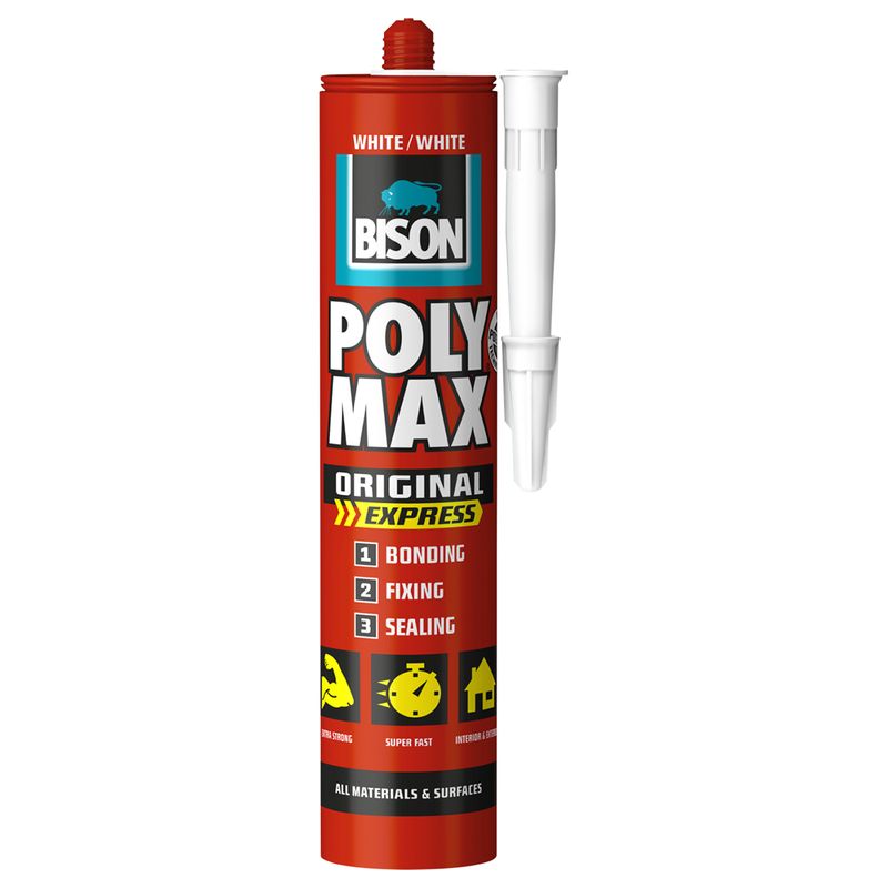 Poly Max Express White Cartridge 425g Bison 6312093