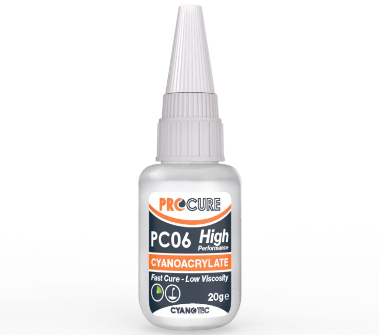 Procure PC06 20g Instant Adhesive for Plastic and Rubber
