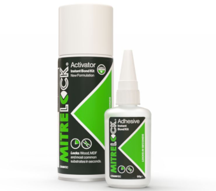 Mitre Adhesive Kit for Wood DMPT-Free