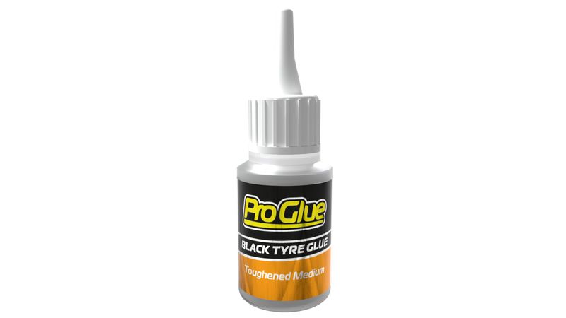 Black Tyre Glue for RC Scale Models ProGlue