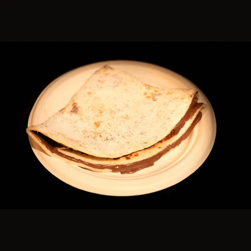 Piadina con nutella