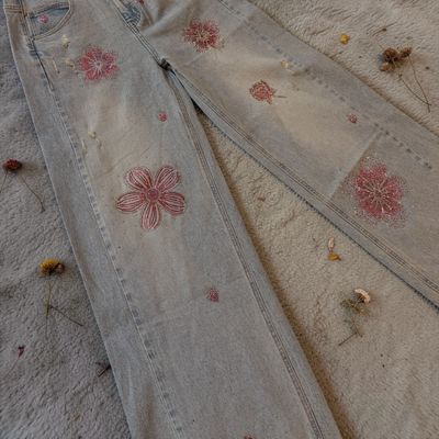 Pantaloni flower