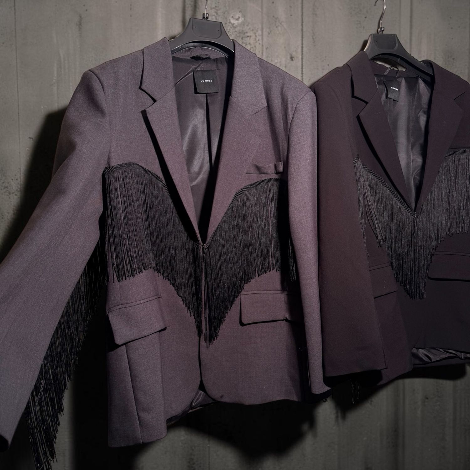 Blazer con frange