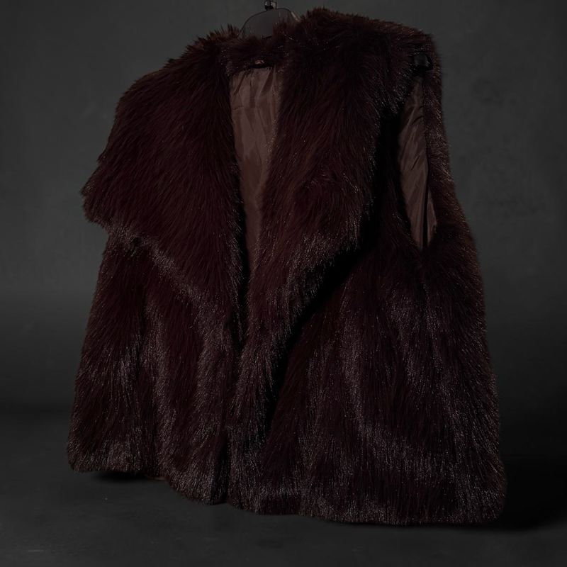 Gillet puffy marrone