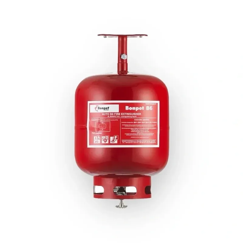 Bonpet automatische brandblusser 6 liter Bonpet automatische brandblusser 6 liter