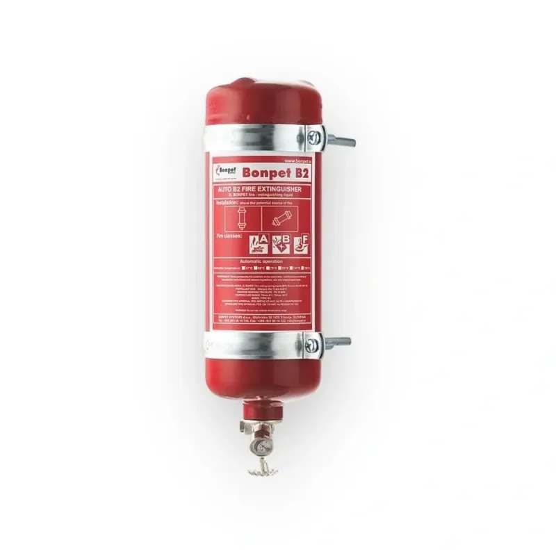 Bonpet automatische brandblusser 2 liter Bonpet automatische brandblusser 2 liter