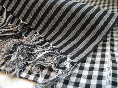 Black Krama Scarf (Large)