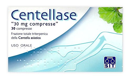 CENTELLASE*30CPR 30MG