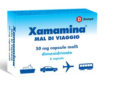 XAMAMINA MAL DI VIAG*6CPS 50MG
