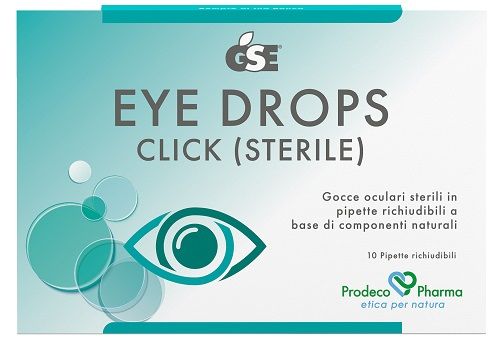 GSE EYE DROPS CLICK GTT 10PIP