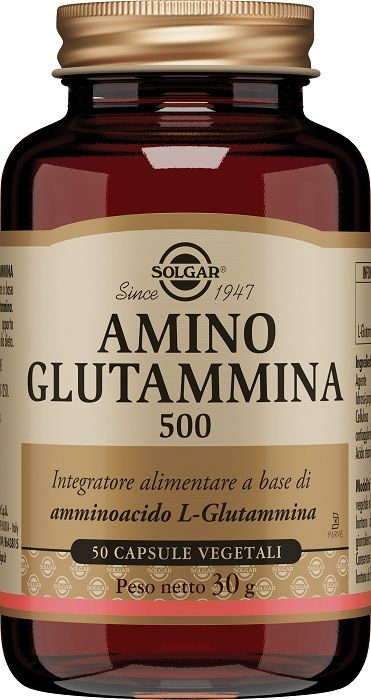 AMINO GLUTAMMINA 500 50CPS VEG