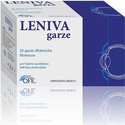 LENIVA GARZE OFTALMICHE 20PZ