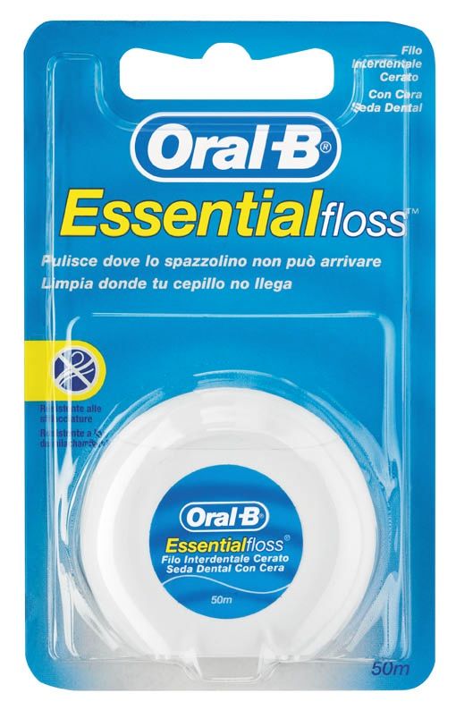 ORALB ESSENTIALFLOSS FILO CERA ORALB ESSENTIALFLOSS FILO CERA
