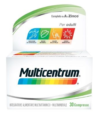 MULTICENTRUM ADULTI 30CPR MULTICENTRUM ADULTI 30CPR