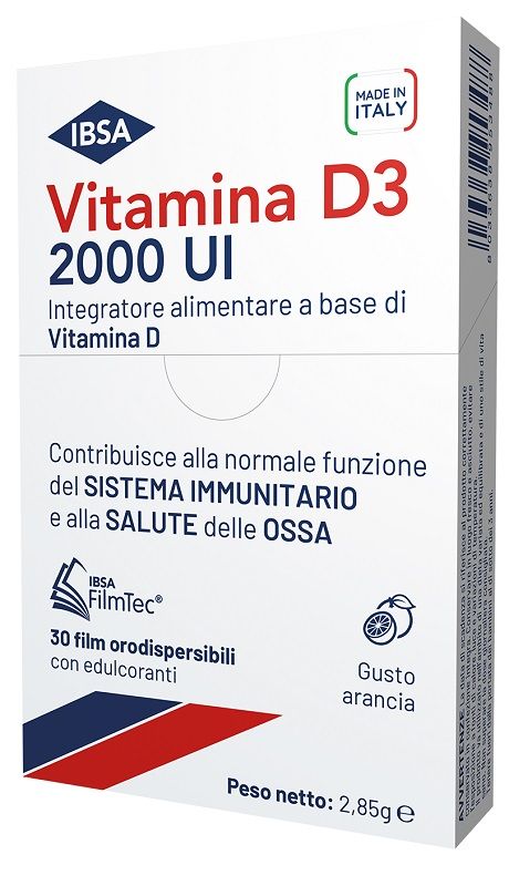 VITAMINA D3 IBSA 2000UI 30FILM VITAMINA D3 IBSA 2000UI 30FILM