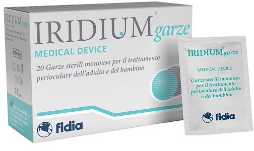 IRIDIUM GARZA OCULARE MED 20PZ IRIDIUM GARZA OCULARE MED 20PZ