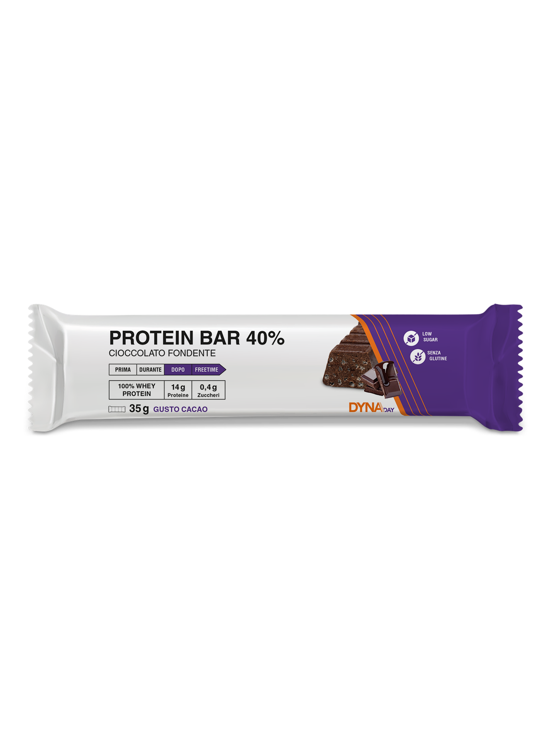 LFP DYNA PROTBAR 40% CHOCO 35G
