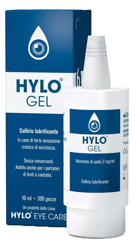 HYLO GEL COLLIRIO LUBRIF 10ML HYLO GEL COLLIRIO LUBRIF 10ML