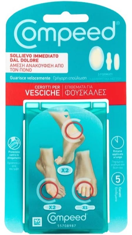 COMPEED VESCICHE MISTO 5PZ COMPEED VESCICHE MISTO 5PZ