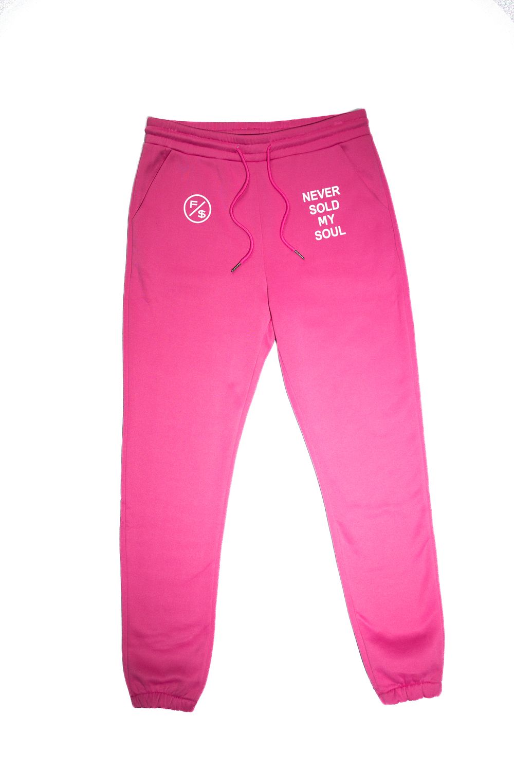 STU-FS Pink Sweatpants, Size: S