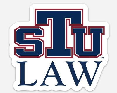 STU Law Sticker Small
