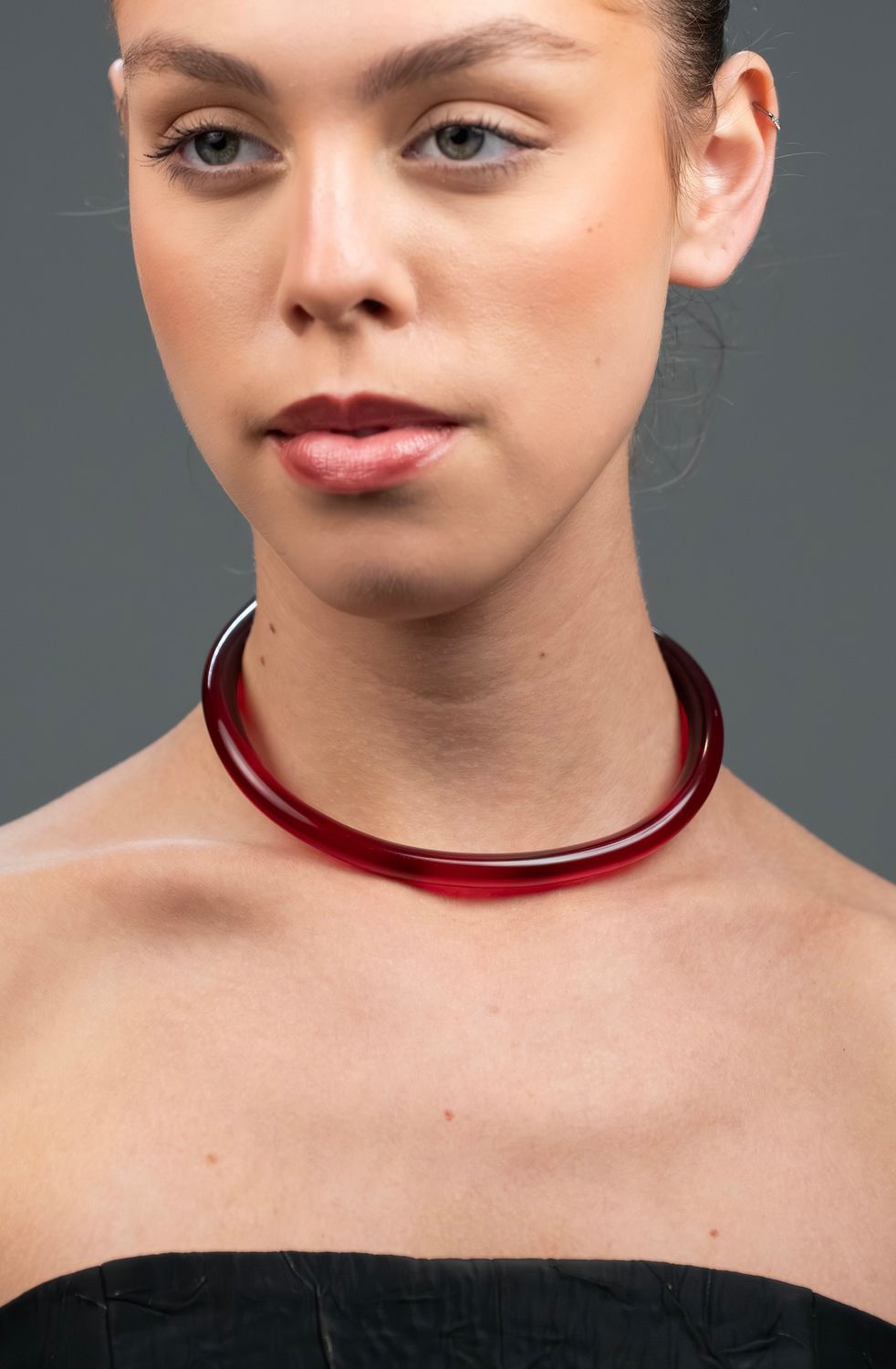 RS- Chofa Choker , Color: Red