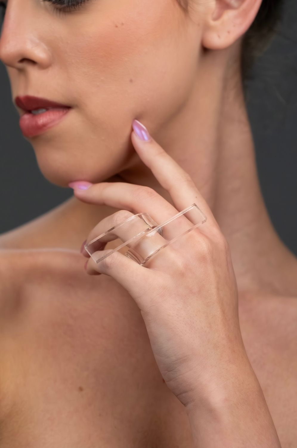 RS- Chofa Thermas Rings, Color: Clear