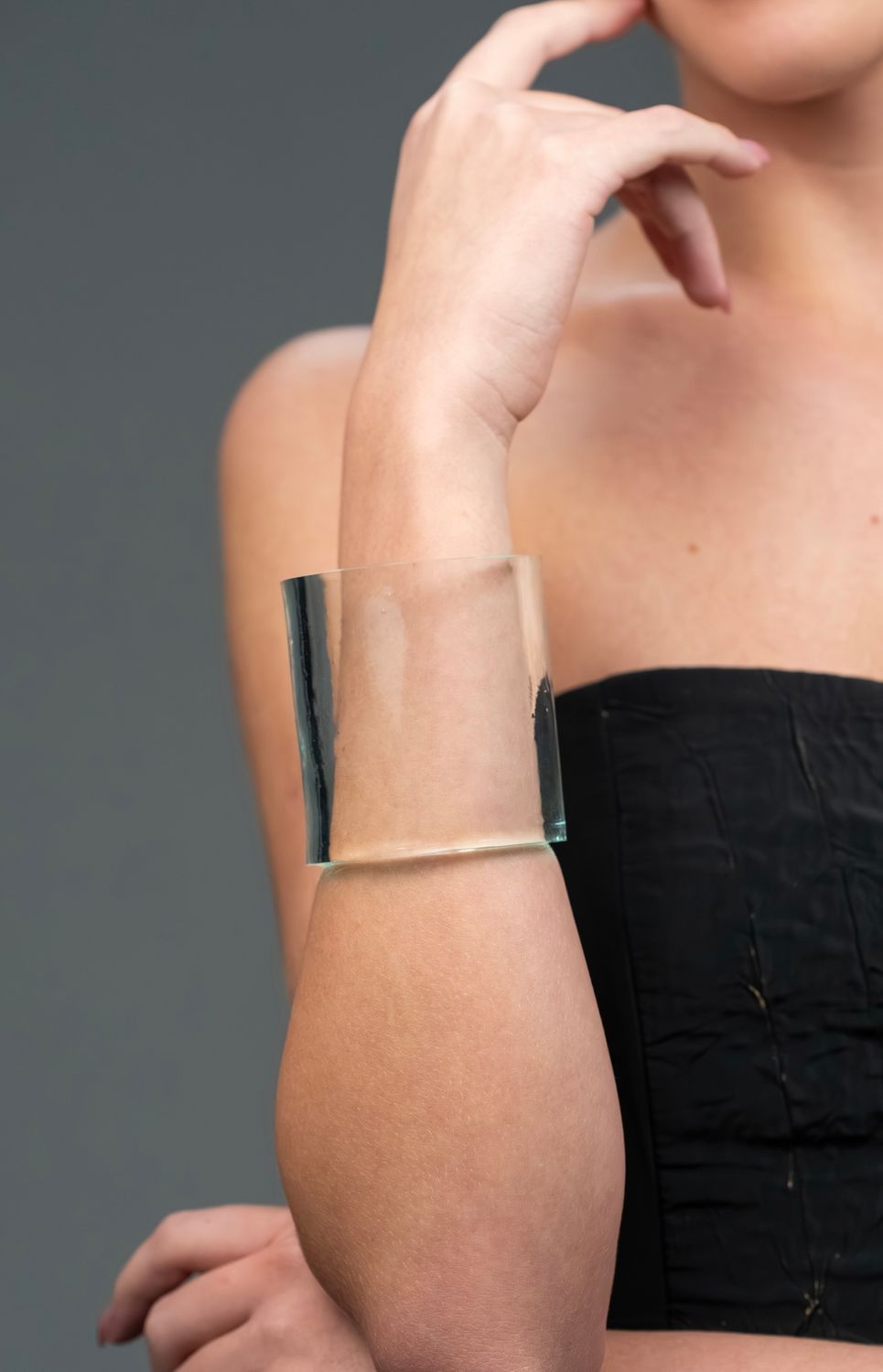 RS- Chofa Cuff, Color: Clear