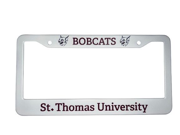 License Plate, Color: White