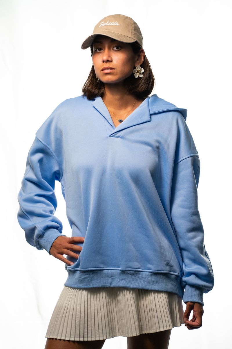 RS- Women's Blue Hoodie
