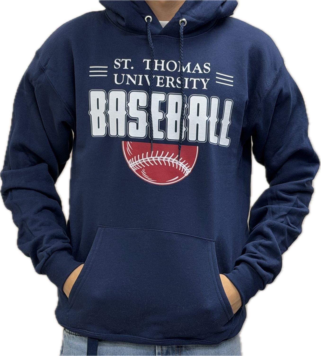 St. Thomas U Baseball Hoodie Navy XS