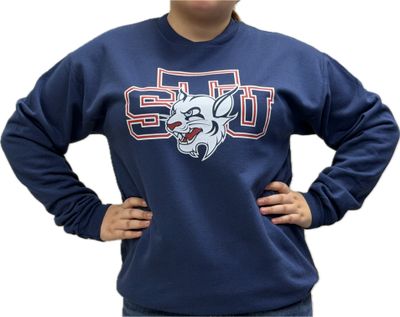 STU Bobcat Crewneck Navy XS