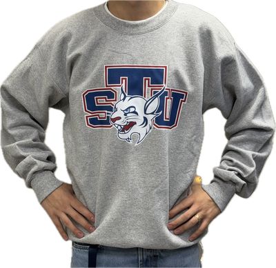 STU Bobcat Crewneck Grey XL
