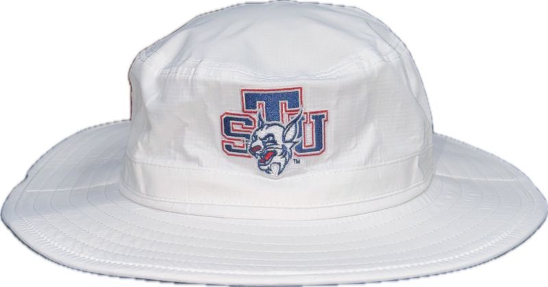 STU Bobcat Bucket Hat White