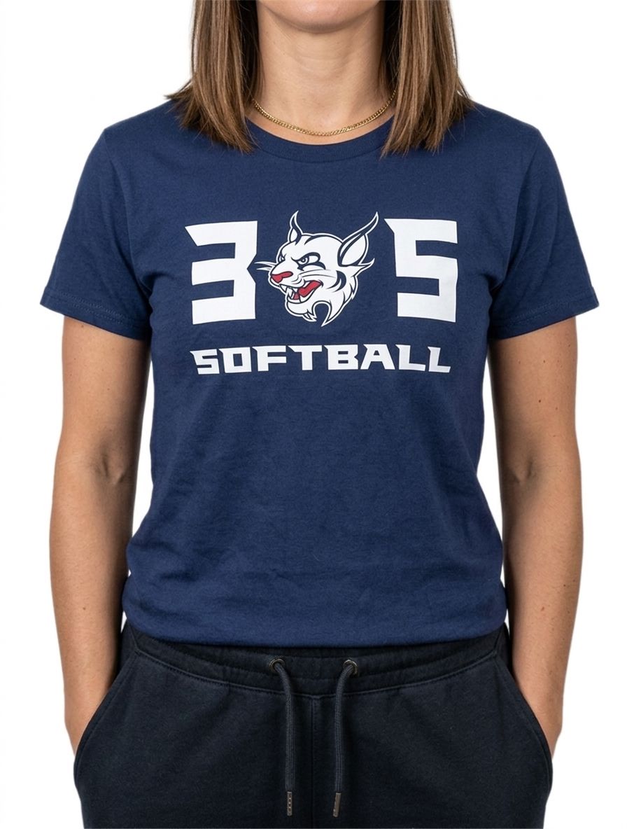 305 Bobcat Softball T-Shirt
