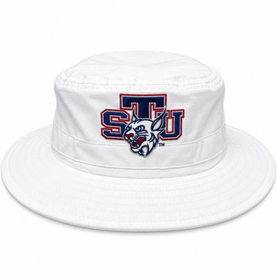STU Bobcat Brim Hat White
