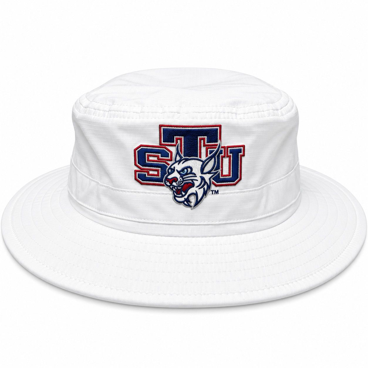 STU Bobcat Brim Hat White, Size: S/M