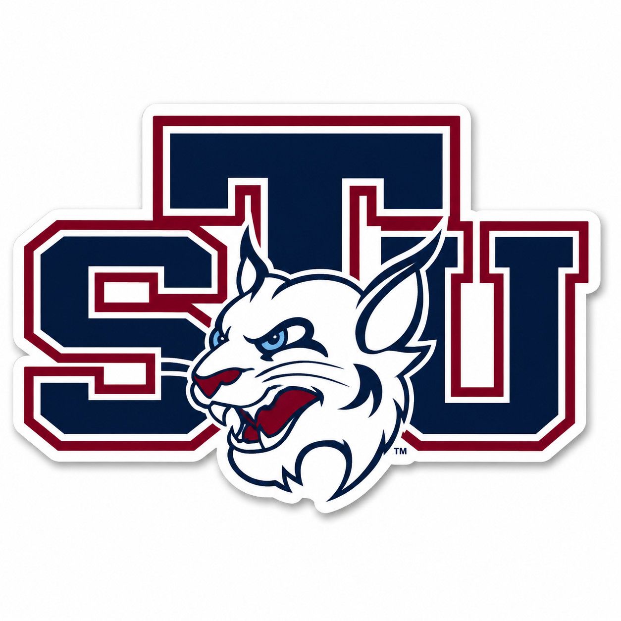 STU Bobcat Sticker