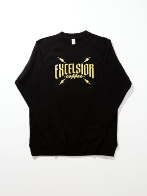 新品 BRIEFING SIDE LOGO LINE CREW NECK XL
