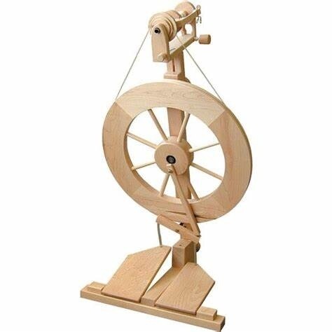 Spinning Wheel Demonstration &amp; Q and A with Gaby Mann Friday @ 6:15