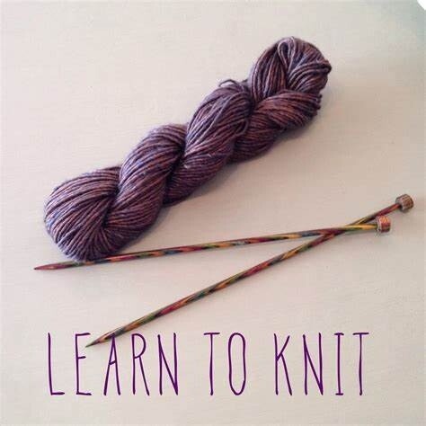 Knitting 101  October 26th 1:00-3:00